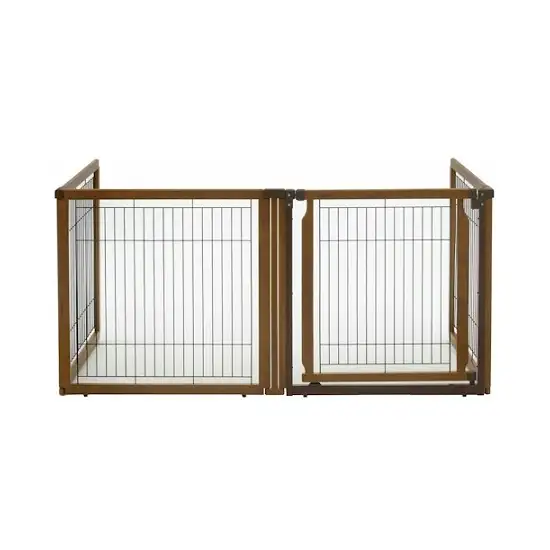 4 Panel Convertible Elite Pet Gate Photo 1