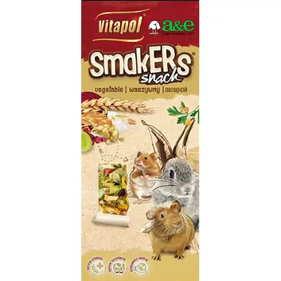 A&E Cage Company Smakers Vegetable Sticks for Small Animals Photo 1