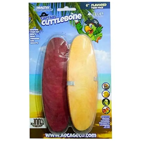 AE Cage Company Captain Cuttlebone Flavored Cuttlebone 6