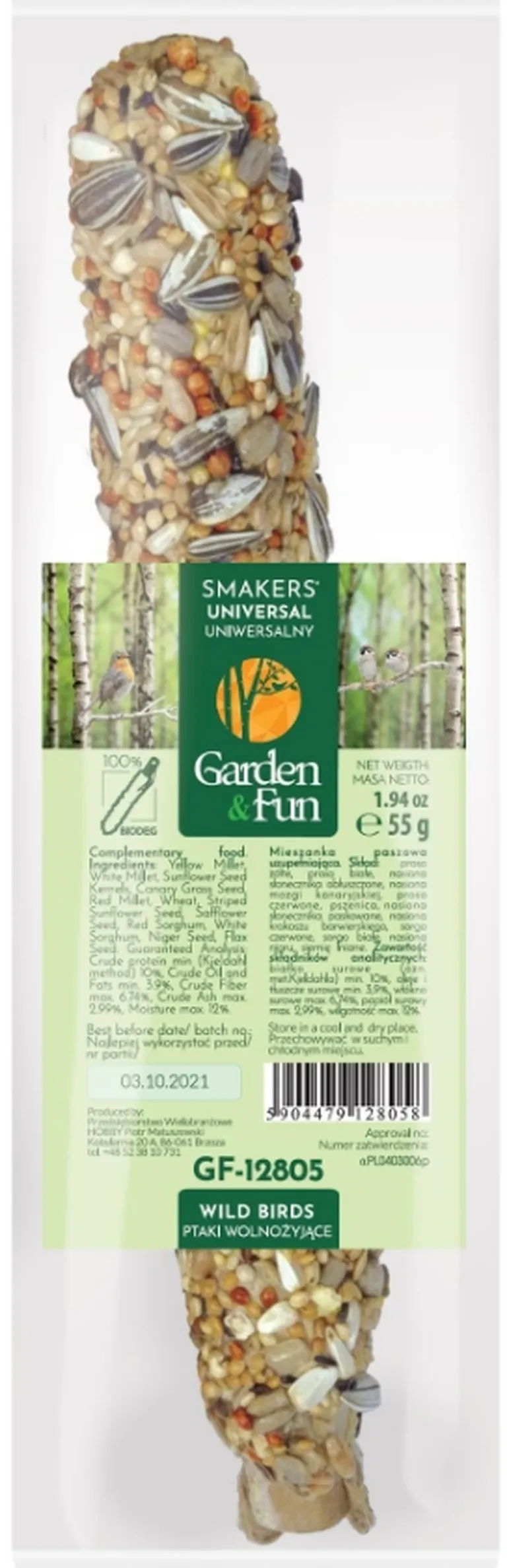 AE Cage Company Garden and Fun Songbird Select Seed Stick Photo 1