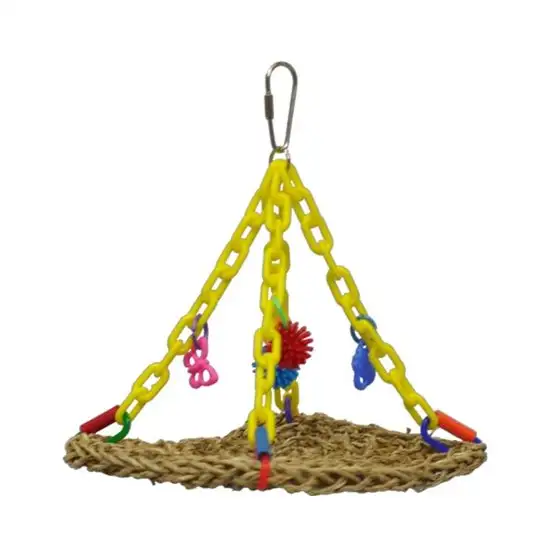 AE Cage Company Happy Beaks Hanging Vine Mat for Small Birds Photo 1