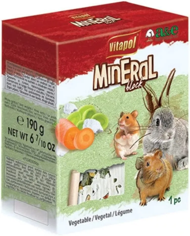 AE Cage Company Vegetable Flavored Mineral Block Large Photo 2