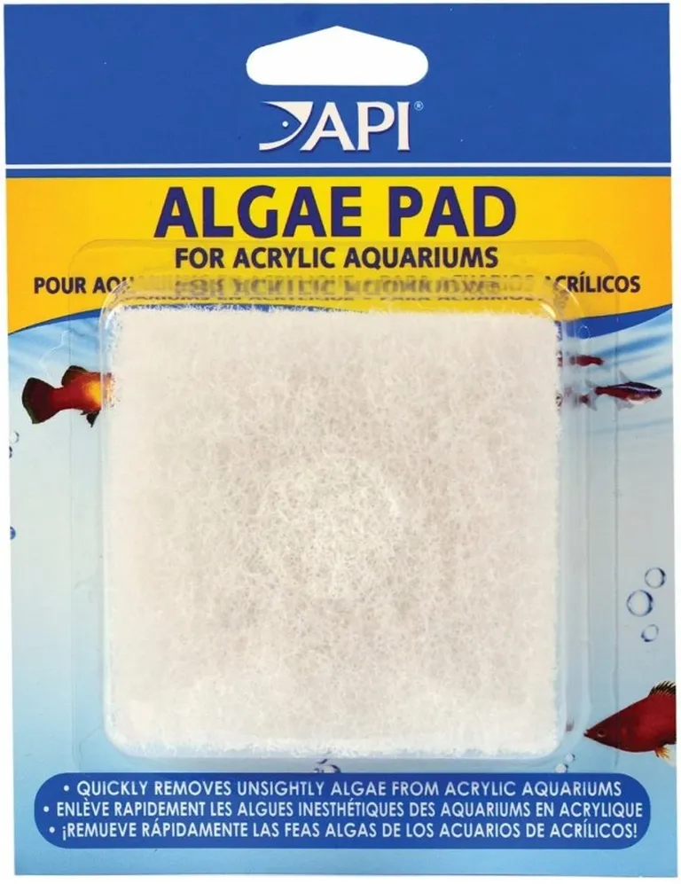 API Doc Wellfish's Hand Held Algae Pad for Acrylic Aquariums Photo 1