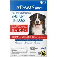 Photo of Adams Flea And Tick Prevention Spot On For Dogs 61 -150 lbs X-Large 3 Month Supply