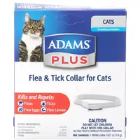 Photo of Adams Plus Breakaway Flea & Tick Collar for Cats & Kittens