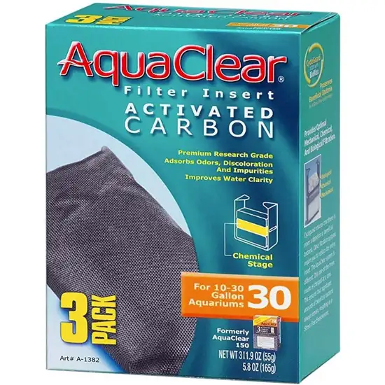 Aquaclear Activated Carbon Filter Inserts Photo 1