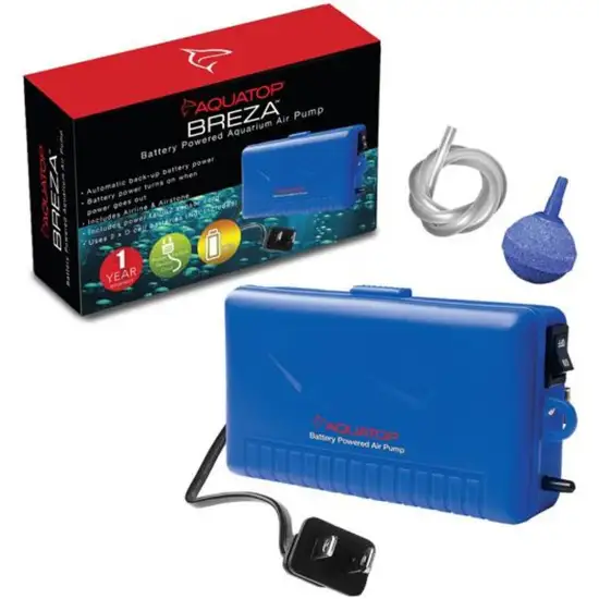 Aquatop Breza Battery Powered Aquarium Air Pump Photo 1