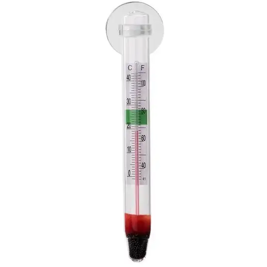 Aquatop Glass Aquarium Thermometer with Suction Cup Photo 2