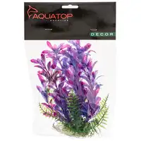 Photo of Aquatop Hygro Aquarium Plant - Pink & Purple