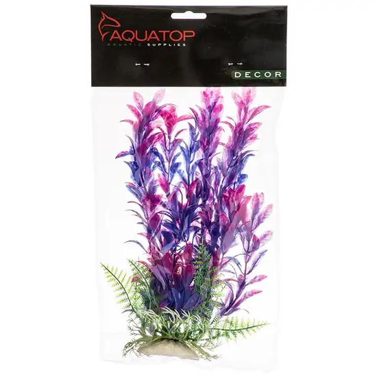 Aquatop Hygro Aquarium Plant - Pink & Purple Photo 1