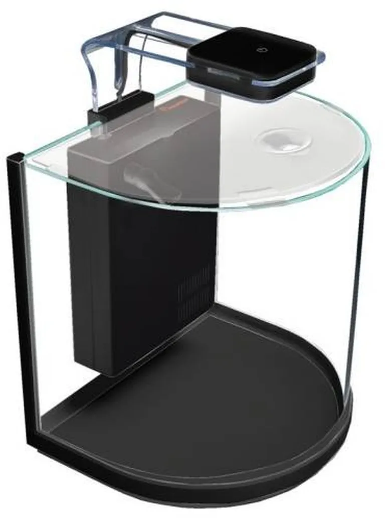 Aquatop Pisces Nano Bowfront Glass Aquarium Photo 2