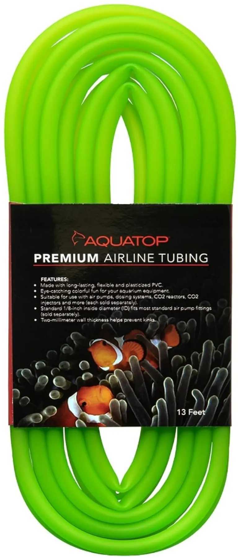 Aquatop Premium Airline Tubing Neon Green Photo 1