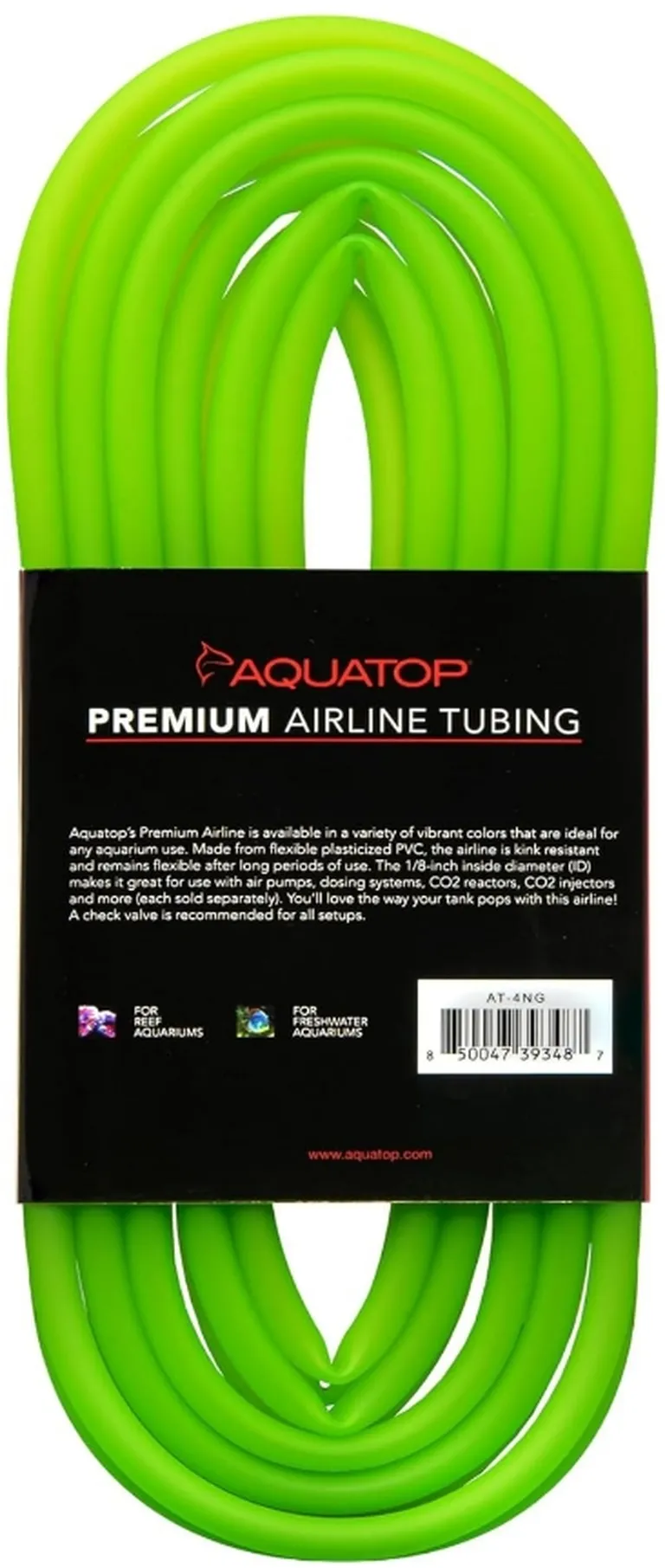 Aquatop Premium Airline Tubing Neon Green Photo 2