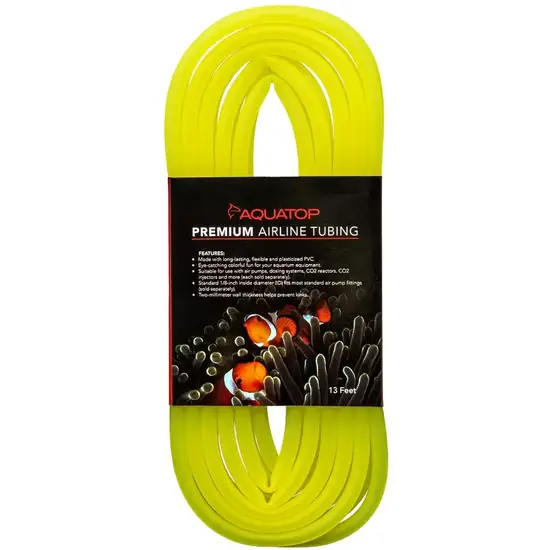 Aquatop Premium Airline Tubing Neon Yellow Photo 1