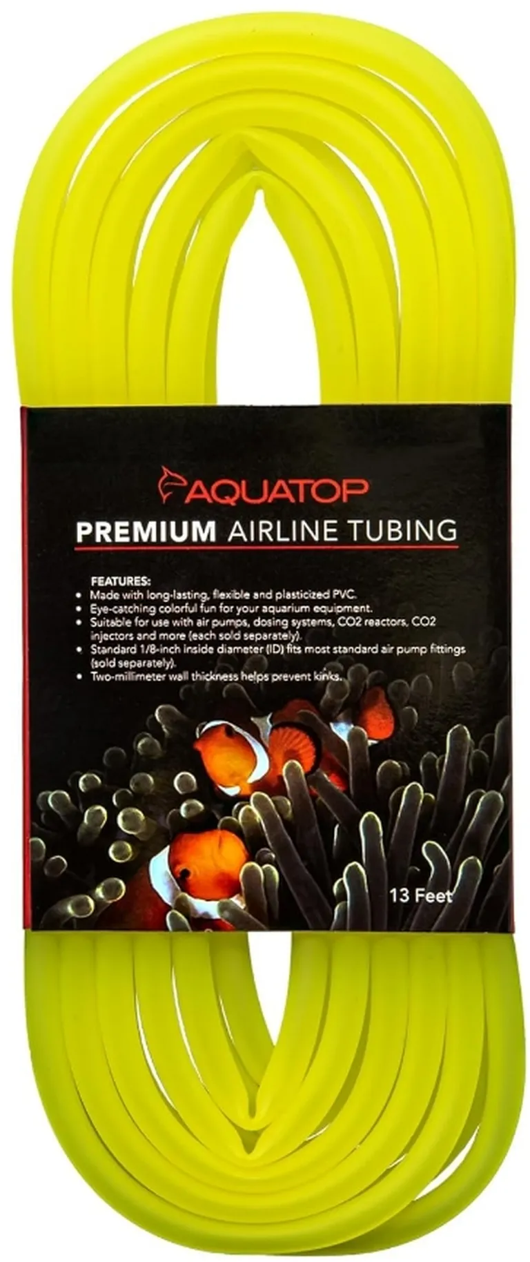 Aquatop Premium Airline Tubing Neon Yellow Photo 1