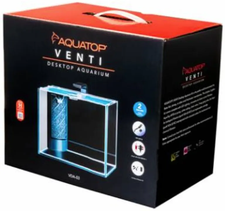 Aquatop Venti Desktop Aquarium Complete Kit Photo 2