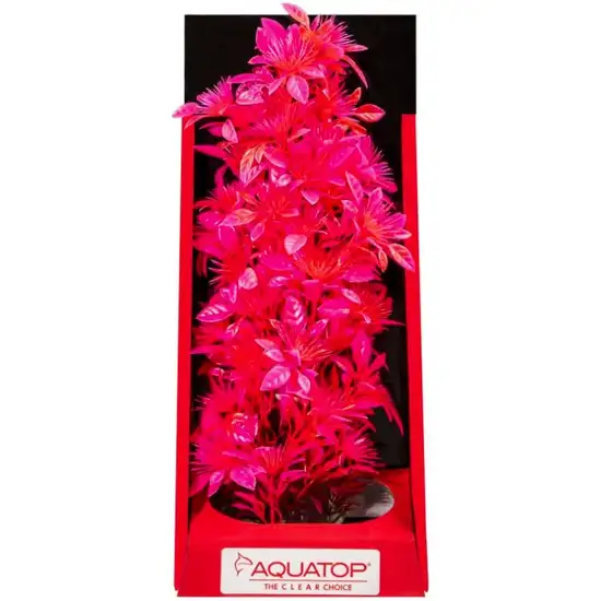 Aquatop Vibrant Garden Aquarium Plant Pink Photo 1