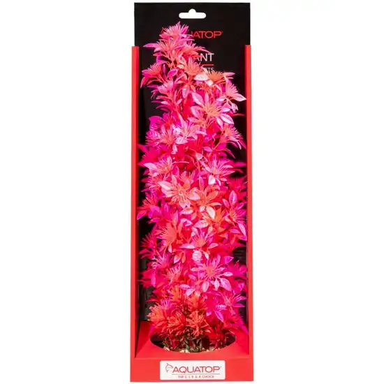 Aquatop Vibrant Garden Aquarium Plant Pink Photo 1