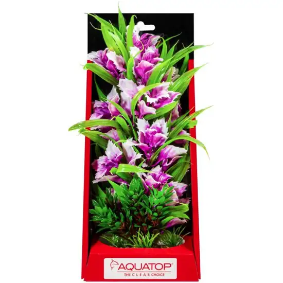 Aquatop Vibrant Garden Aquarium Plant Violet Photo 1