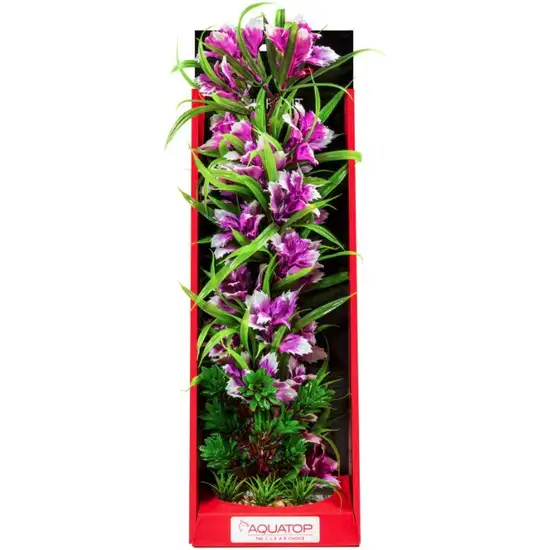 Aquatop Vibrant Garden Aquarium Plant Violet Photo 1