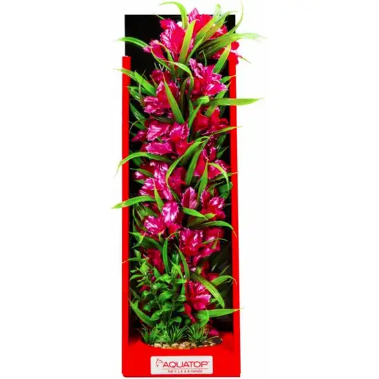 Aquatop Vibrant Passion Aquarium Plant Rose Photo 1