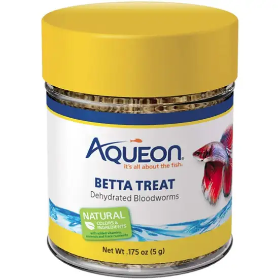 Aqueon Betta Treat Freeze Dried Bloodworms Photo 1