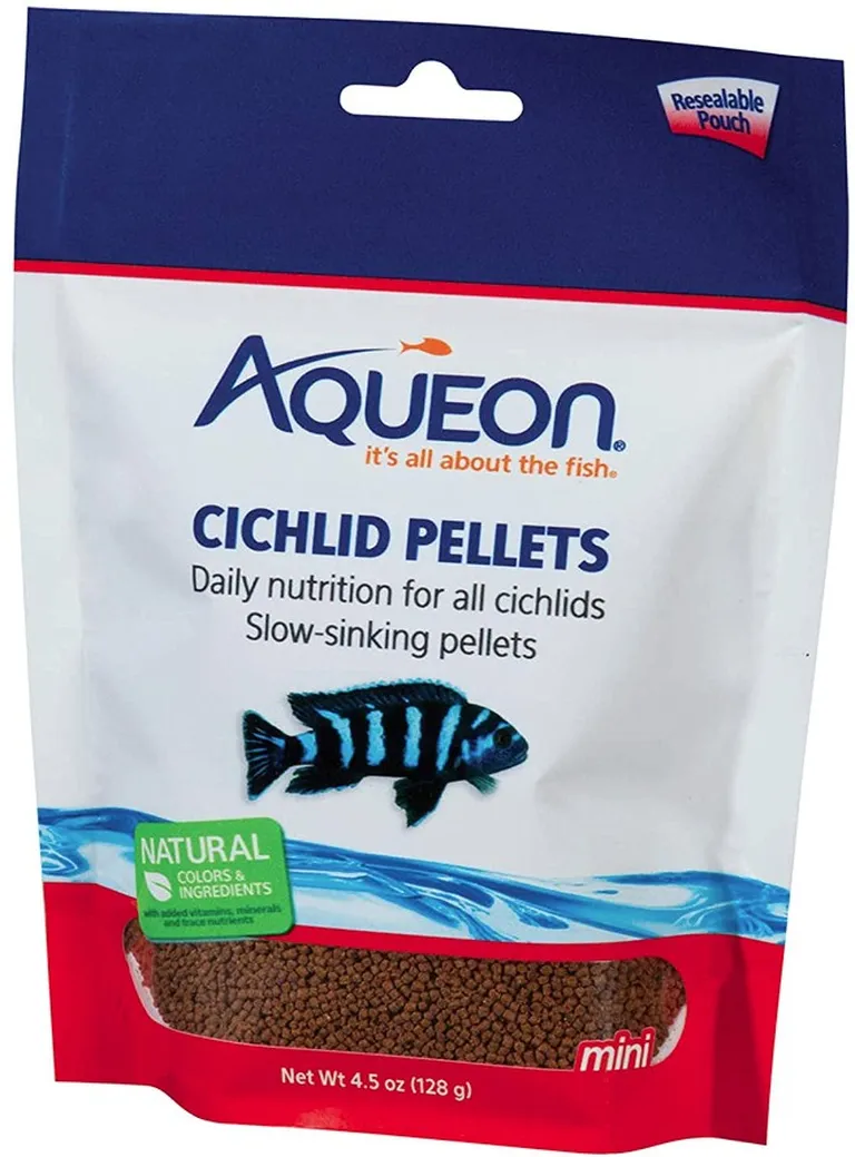 Aqueon Mini Cichlid Food Pellets Photo 1