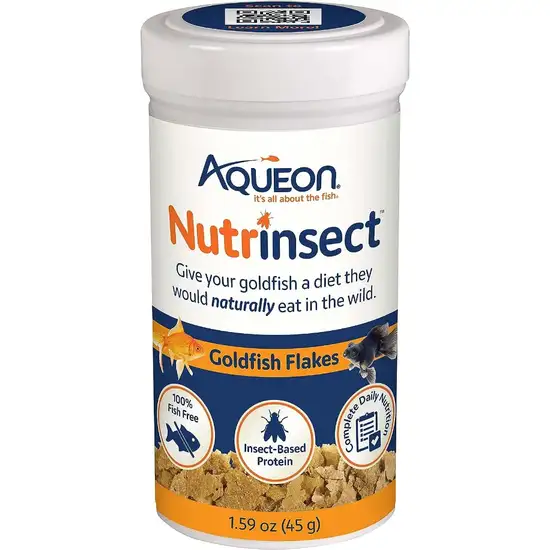 Aqueon Nutrinsect Goldfish Flakes Photo 1