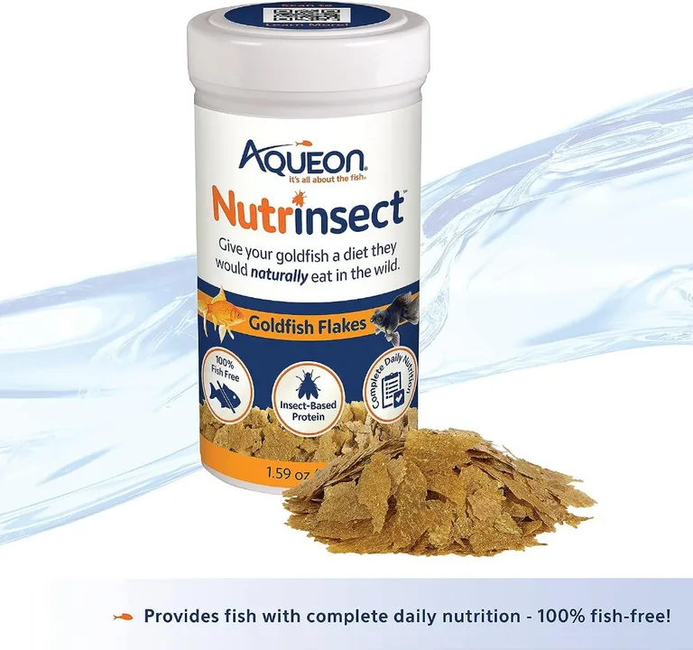 Aqueon Nutrinsect Goldfish Flakes Photo 2