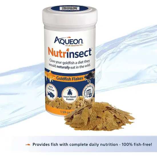 Aqueon Nutrinsect Goldfish Flakes Photo 2