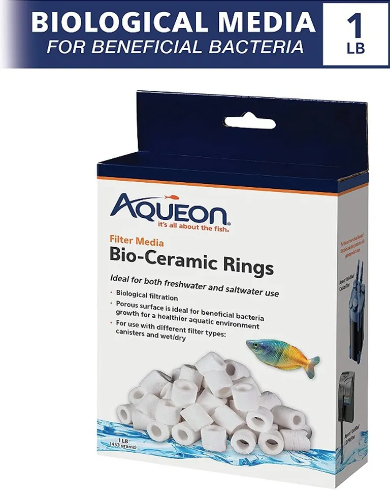 Aqueon QuietFlow Bio Cermaic Rings Filter Media Photo 2