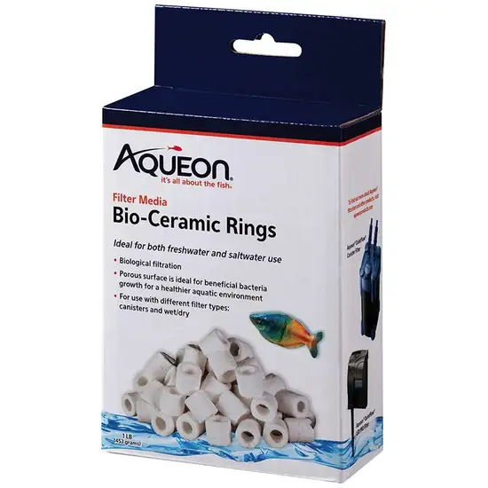 Aqueon QuietFlow Bio Cermaic Rings Filter Media Photo 1