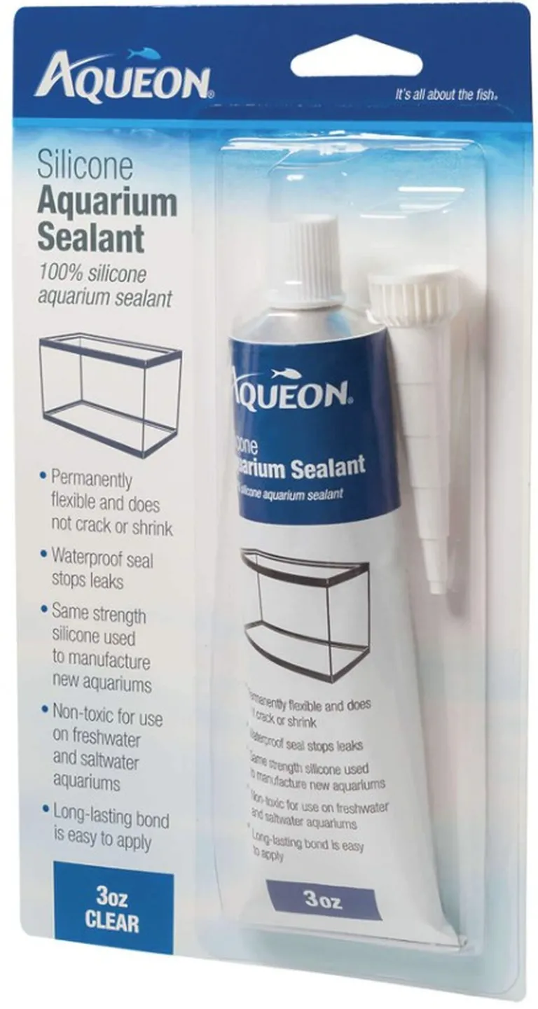 Aqueon Silicone Aquarium Sealant - Clear Photo 1