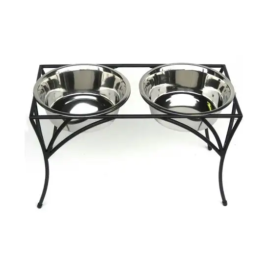 Arbor Double Diner Raised Feeder - Medium Photo 1