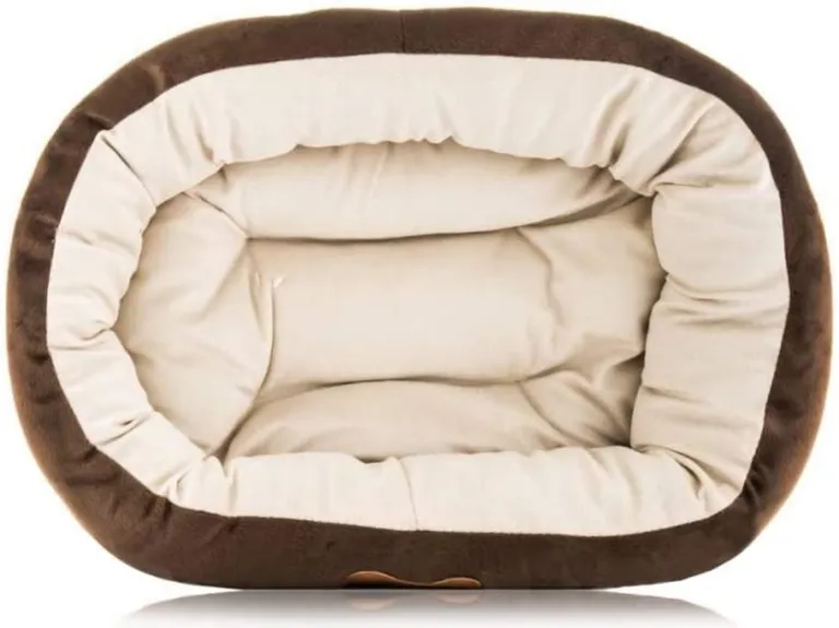 Aspen Pet Oval Nesting Pet Bed - Brown Photo 4