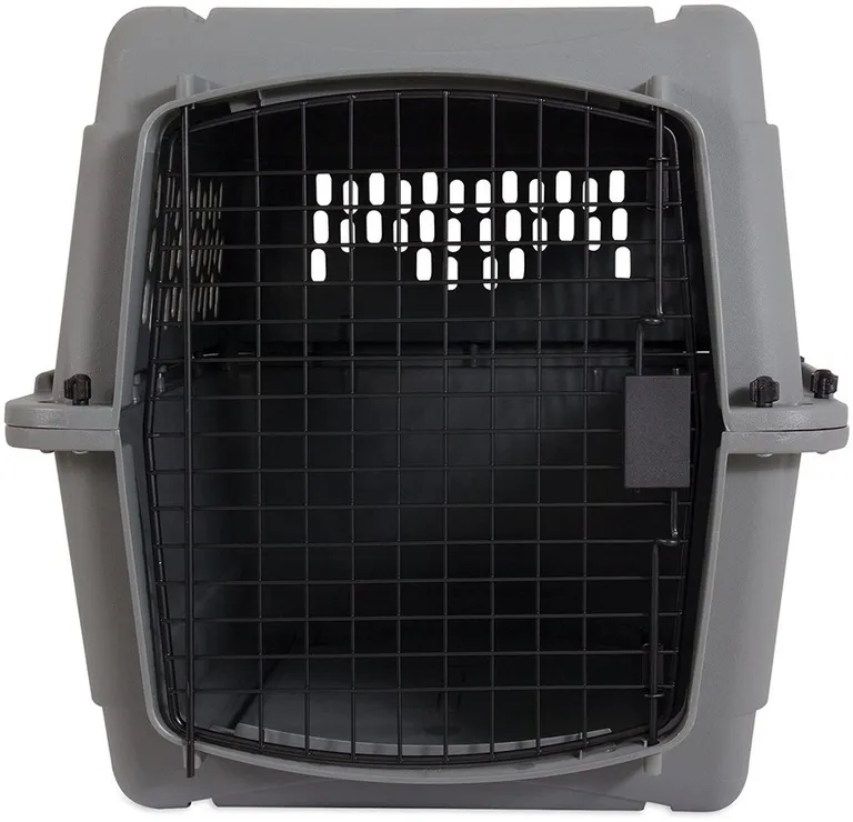 Aspen Pet Traditional Pet Kennel - Gray Photo 2