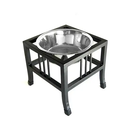 Baron Heavy Duty Raised Dog Bowl - Large Photo 1