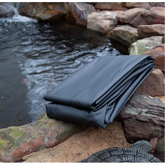 Beckett Flexible Pre-Cut PVC Pond Liner Black Photo 2