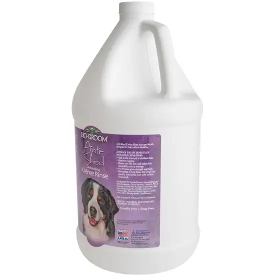 Bio Groom Anti-Shed Deshedding Creme Rinse Dog Conditioner Photo 2