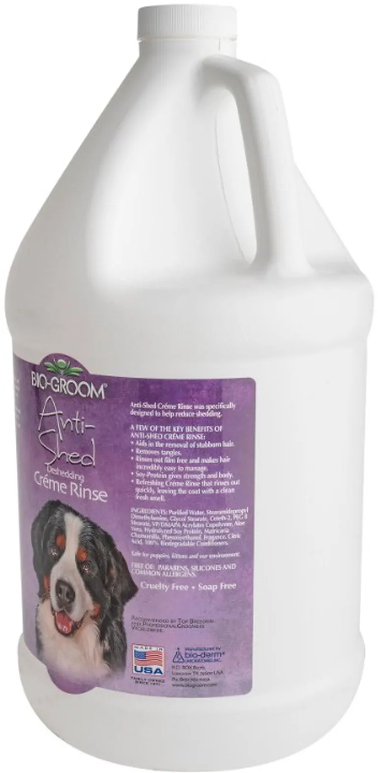 Bio Groom Anti-Shed Deshedding Creme Rinse Dog Conditioner Photo 2