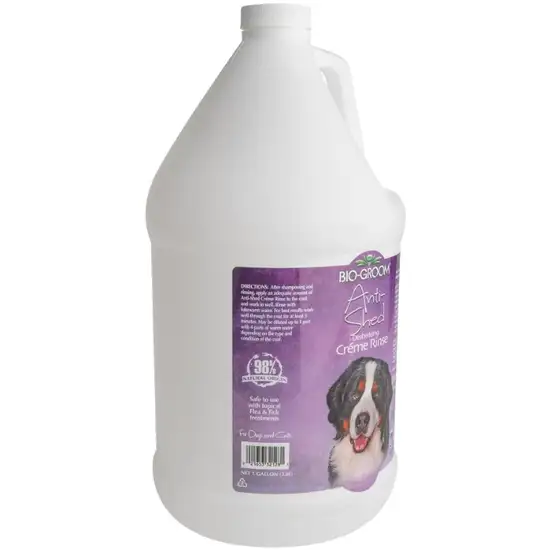 Bio Groom Anti-Shed Deshedding Creme Rinse Dog Conditioner Photo 3