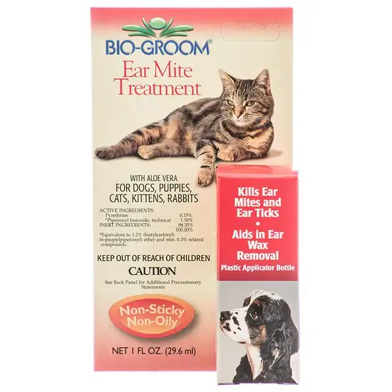 Bio Groom Ear Mite Treatment with Aloe Vera Photo 1