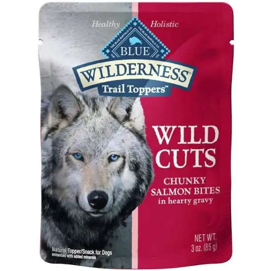 Blue Buffalo Wilderness Trail Toppers Wild Cuts Salmon in Gravy Photo 1