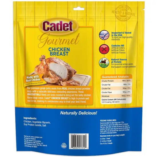 Cadet Gourmet Chicken Breast Treats for Dogs Photo 2