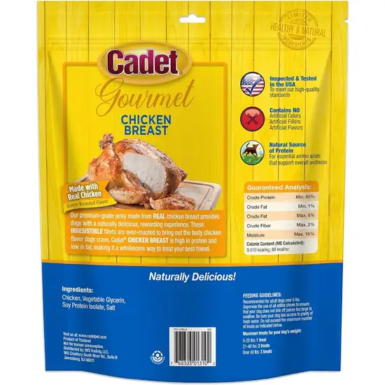 Cadet Gourmet Chicken Breast Treats for Dogs Photo 2