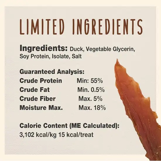 Cadet Gourmet Duck Breast Treats for Dogs Photo 4