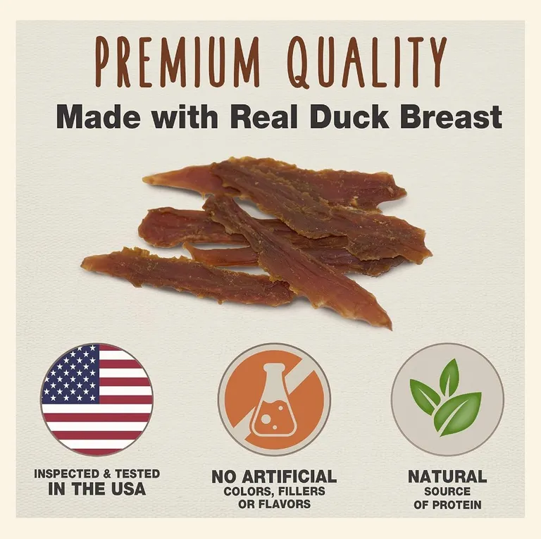 Cadet Gourmet Duck Breast Treats for Dogs Photo 3