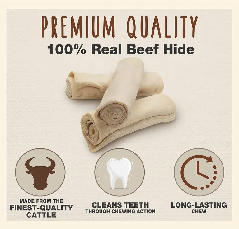 Cadet Premium Grade Beef Hide Chew Curls Photo 3