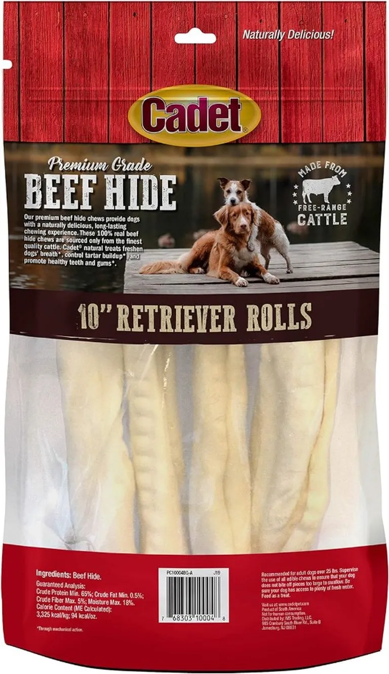 Cadet Premium Grade Beef Hide Retriever Rolls Photo 2