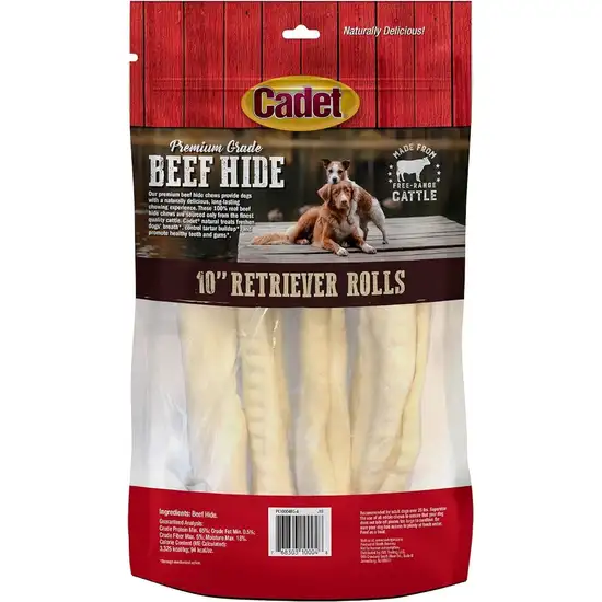 Cadet Premium Grade Beef Hide Retriever Rolls Photo 2